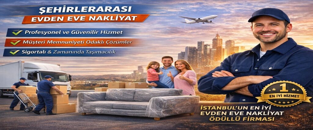 şehirlerarası evden eve nakliyat hizmeti ile güvenli ve sigortalı taşımacılık