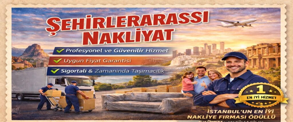 şehirlerarası nakliyat hizmeti ile eşyaların güvenli taşınması